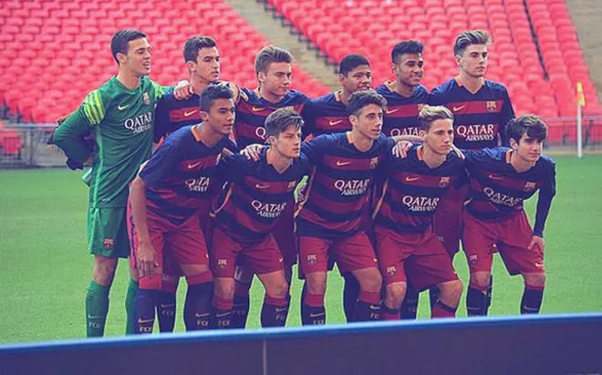 Así vivieron los jugadores del Juvenil B la jornada en Wembley