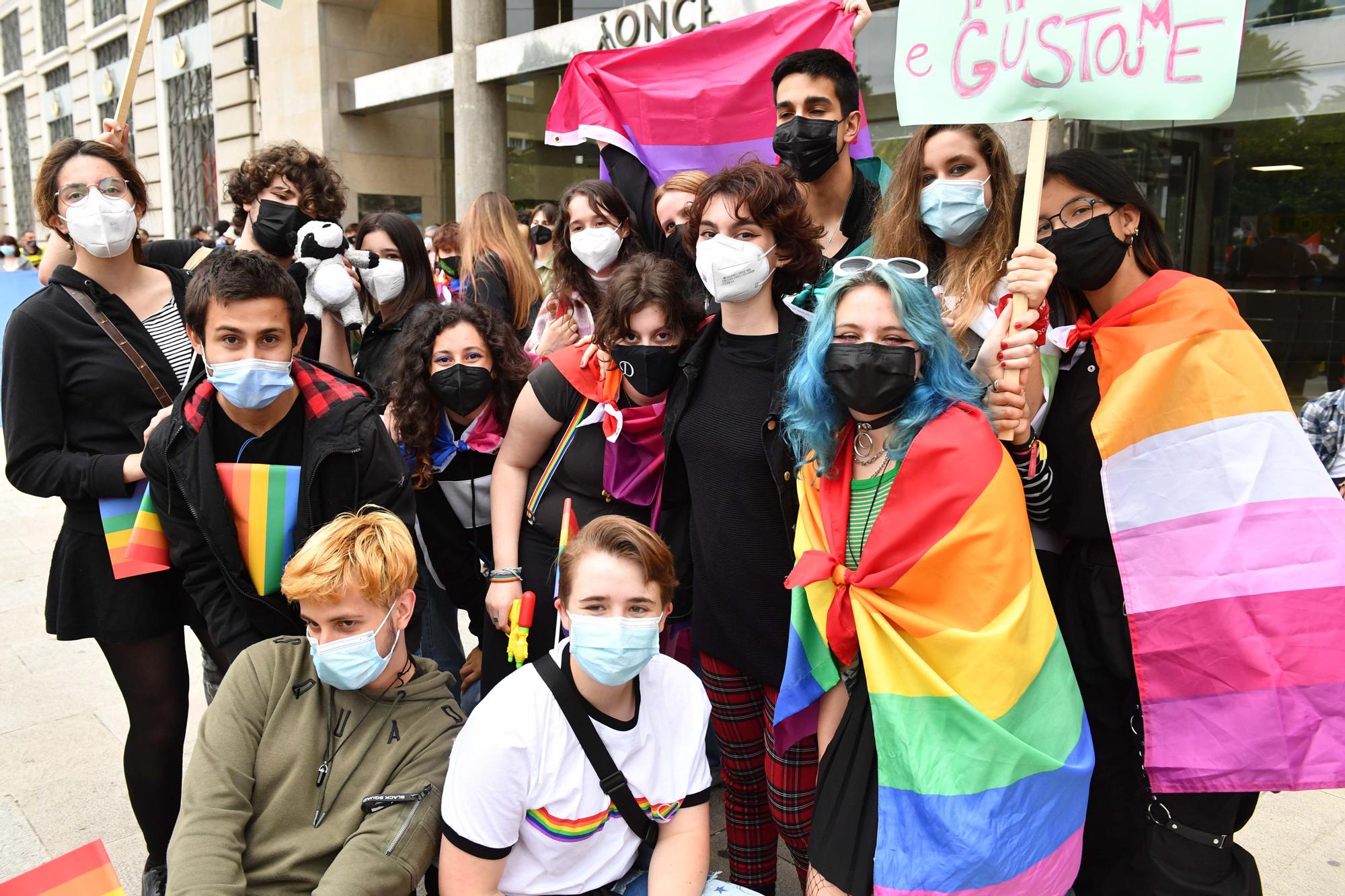 Día del Orgullo LGTBI 2021 en A Coruña