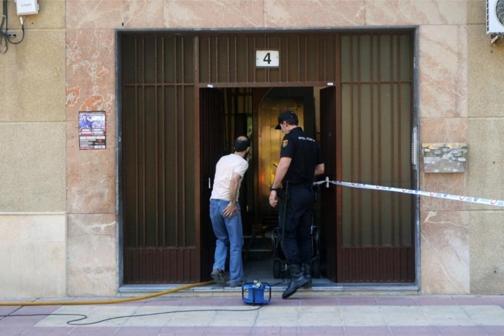 Alarma por un incendio en el barrio de La Flota