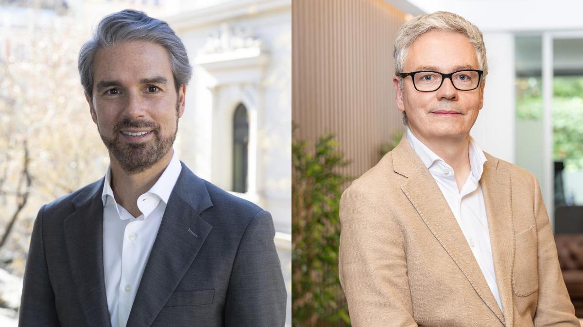 Ignacio Novela, socio fundador de Terram Capital, y Josep María Echarri, consejero delegado de Inveready