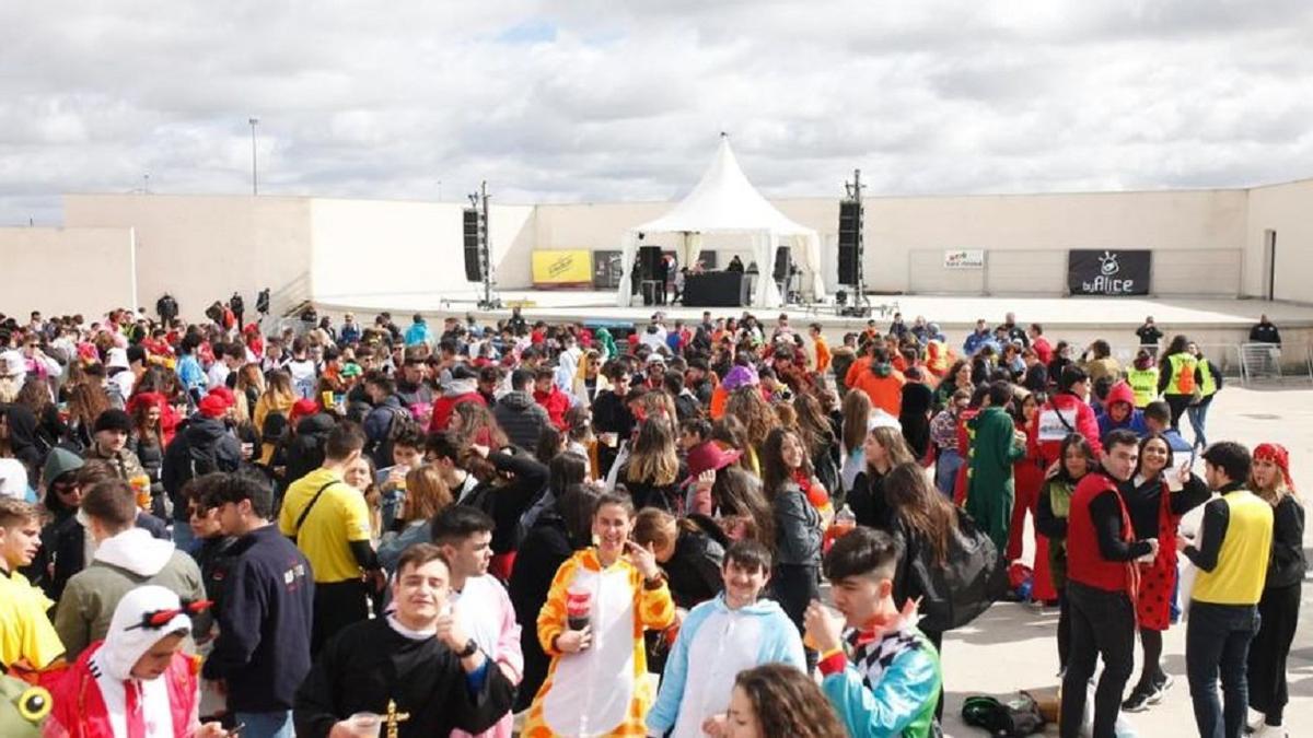 Fiesta de la Politécnica en el auditorio Ruta de la Plata en una imagen de archivo.