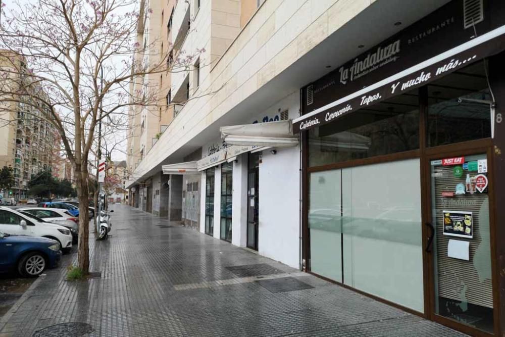 El Estado de Alerta vacía las calles de Málaga