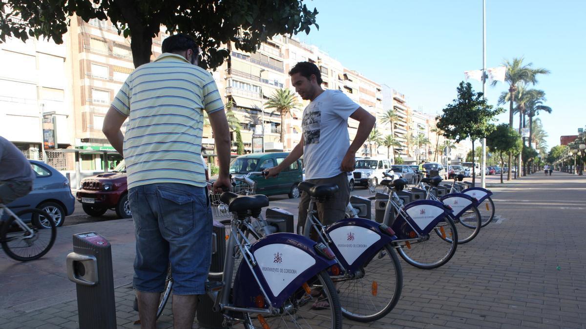 Bicicletas públicas del Ayuntamiento, en una imagen de archivo.