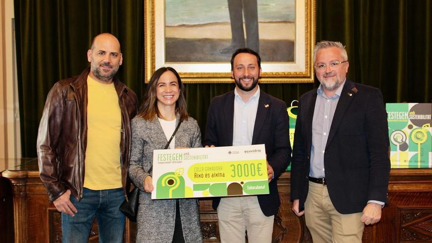 La colla que más recicla en fiestas ya tiene su premio: 3.000 euros