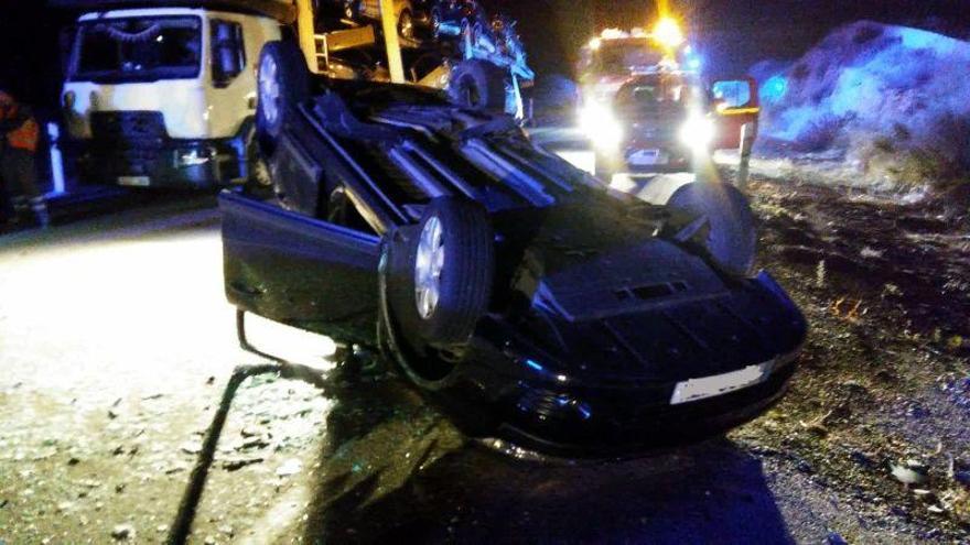 Dos muertos tras un choque frontal en Tarazona