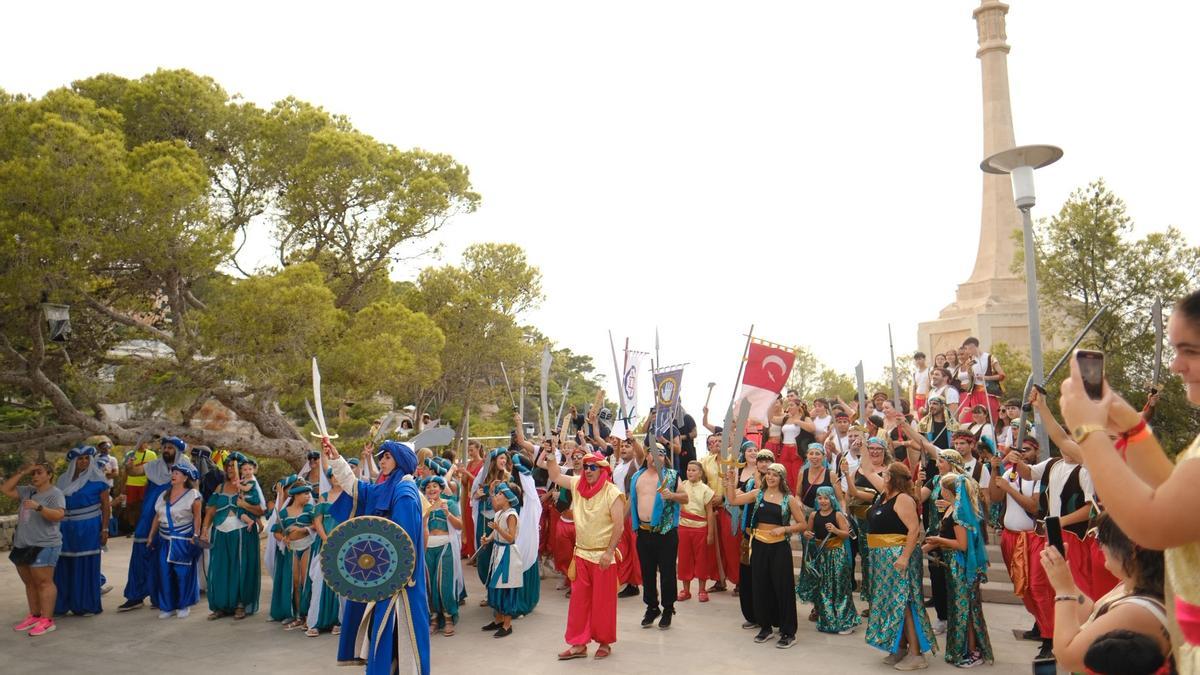 Las imágenes del desembarco del Rei en Jaume en Santa Ponça