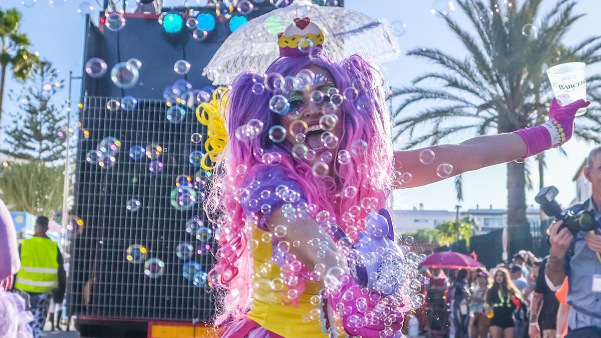 La lluvia irrumpe en Fataga en plena evolución del temporal en Gran Canaria