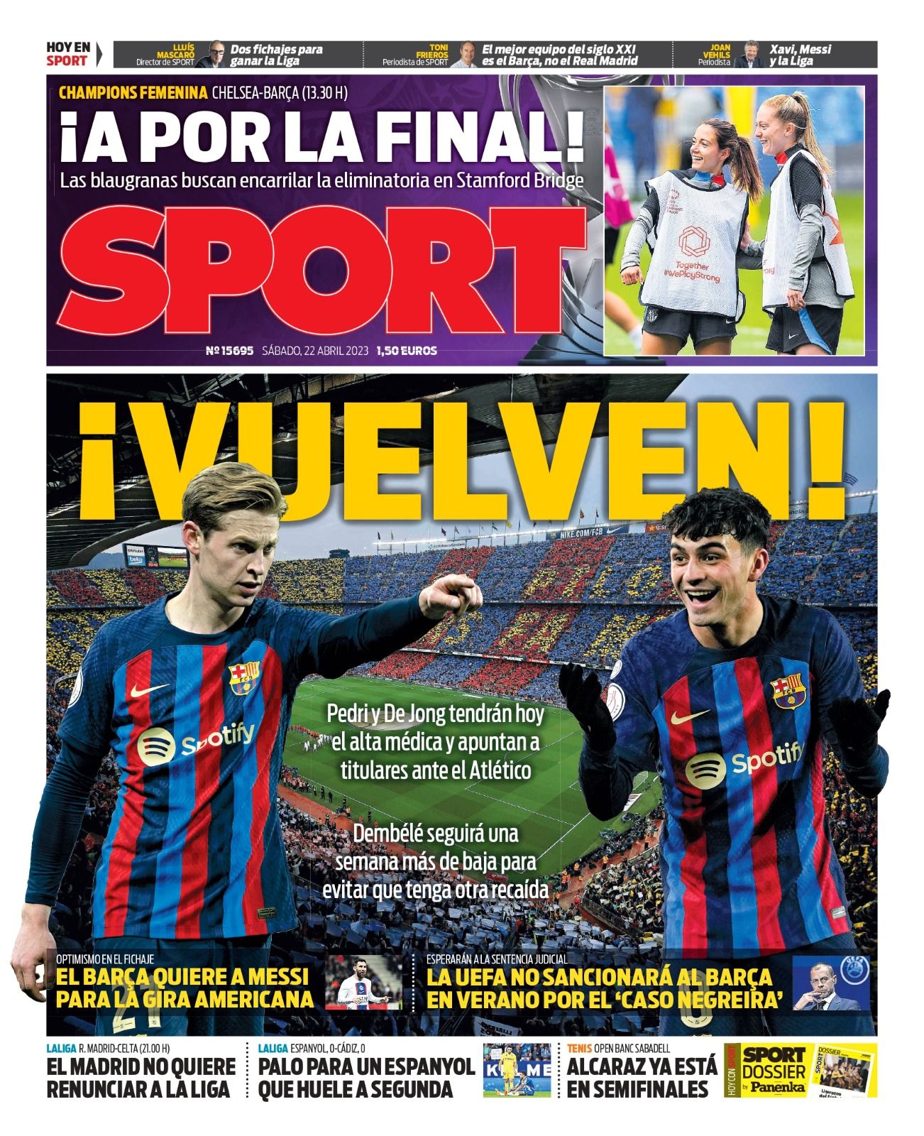 Sport de barcelona hoy