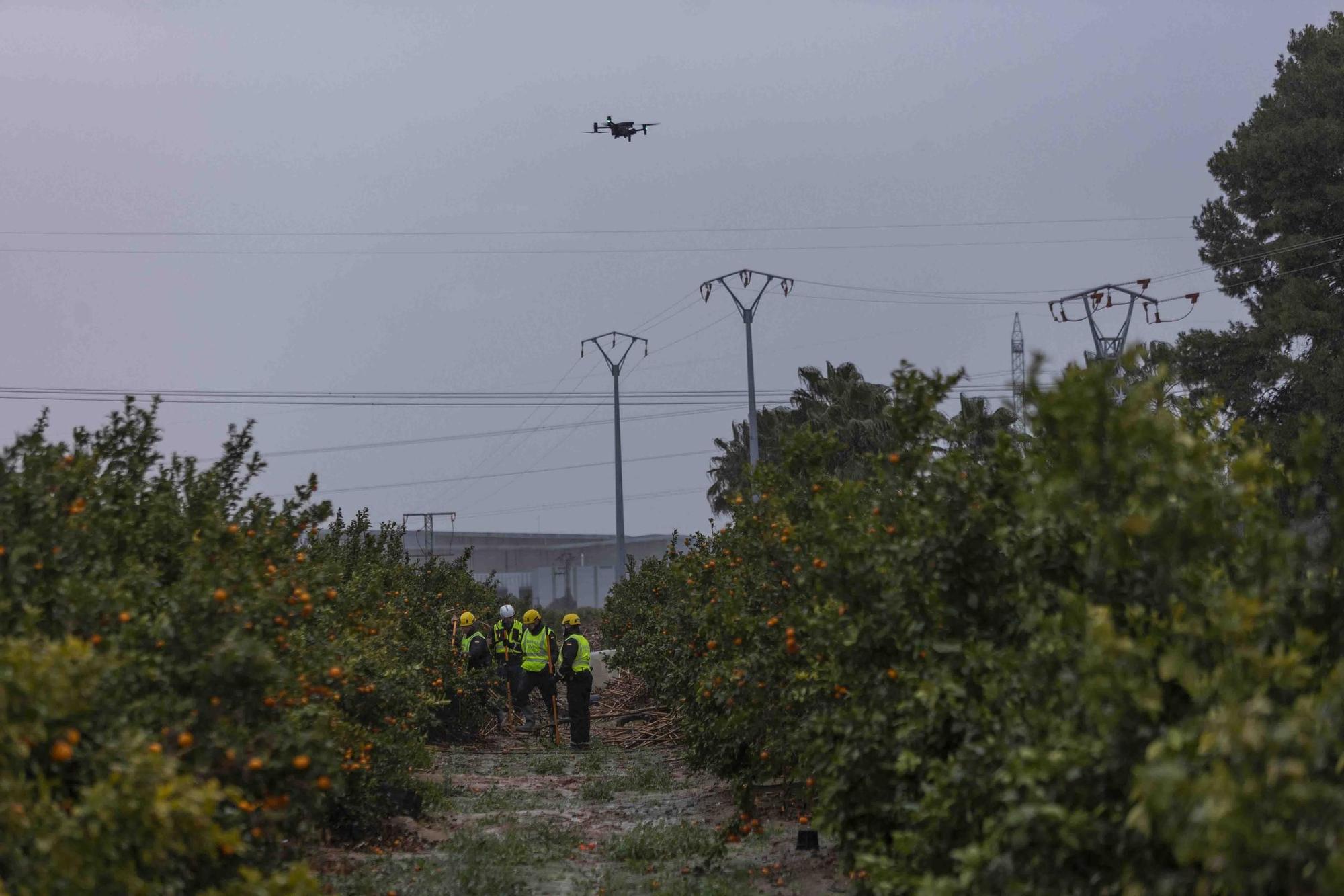 La UME continua la busqueda de desaparecidos