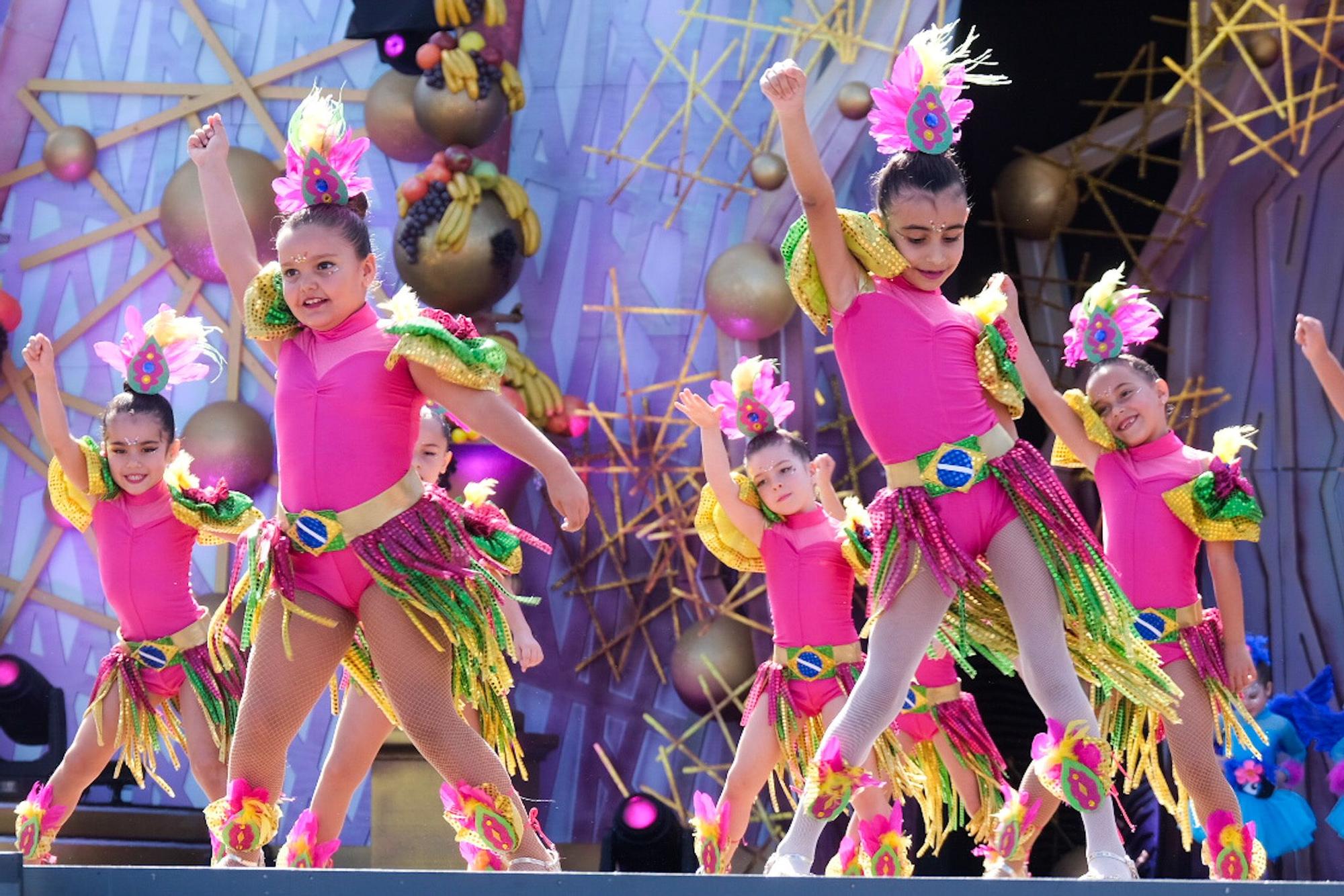 Carnaval Coreográfico Infantil en Las Palmas de Gran Canaria