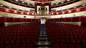 Vista del interior del Teatro Real el pasado 2 de junio de 2020, día de reapertura tras la el cierre por el coronavirus.