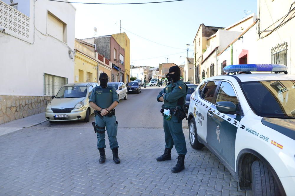 Macrooperación policial contra el narcotráfico en Cartagena