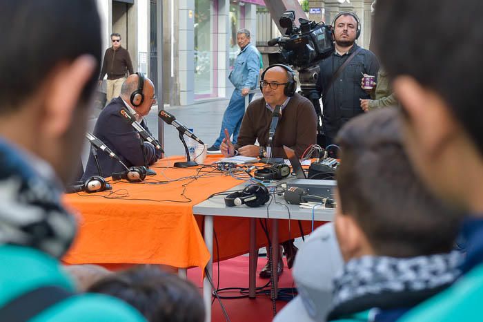 Jornadas de radio "De Palique", en la calle Triana