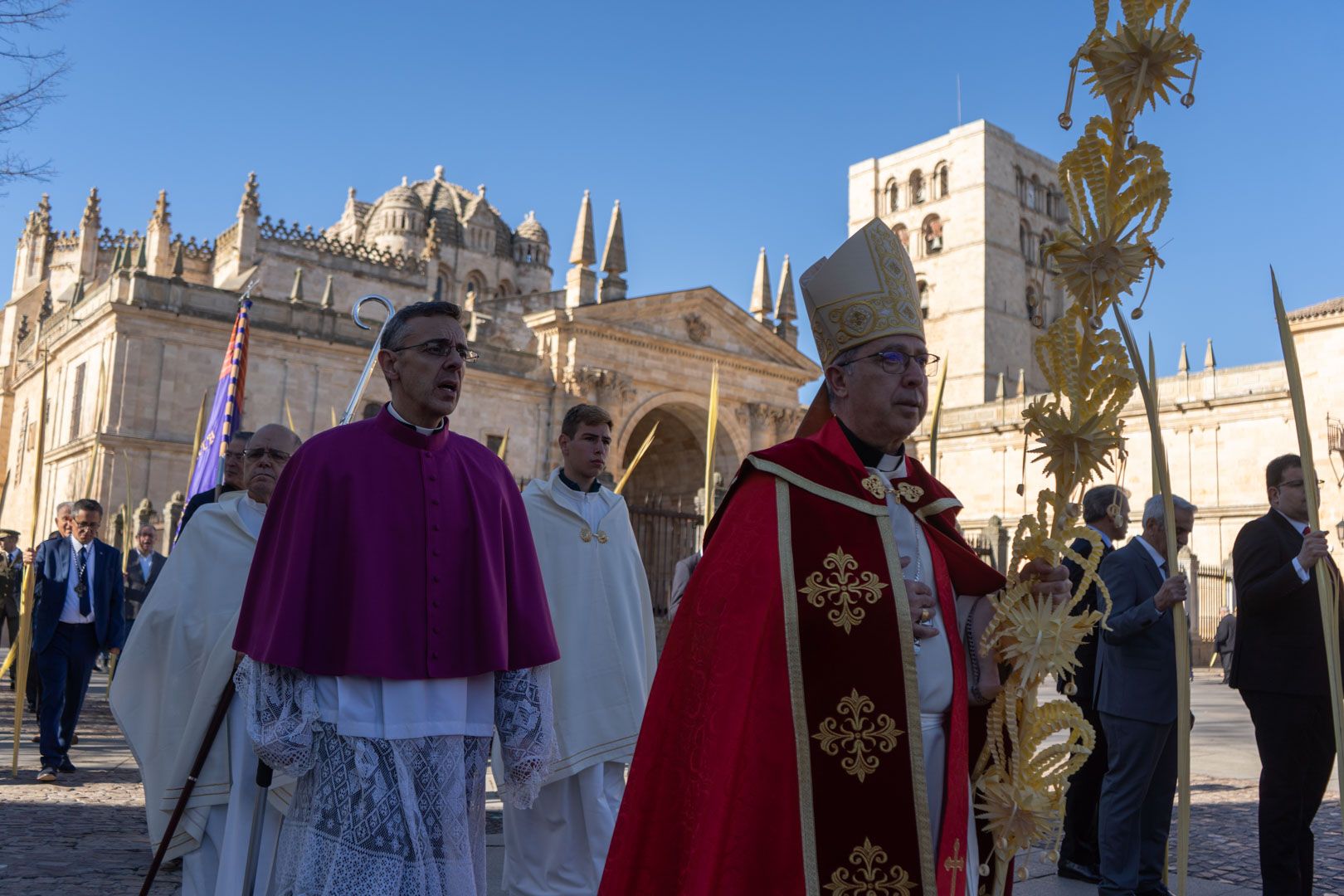 GALERÍA | Bendición de palmas y ramos en Zamora