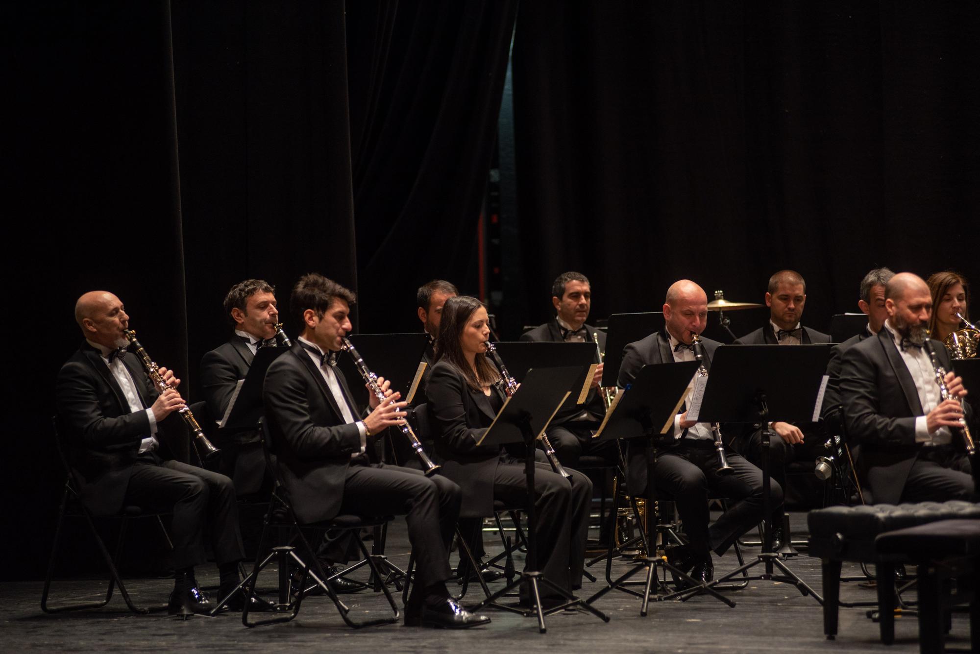 Concierto de la Banda Municipal en el Teatro Colón de A Coruña