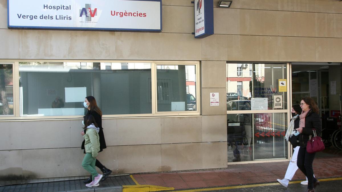 Las urgencias del Hospital de Alcoy.