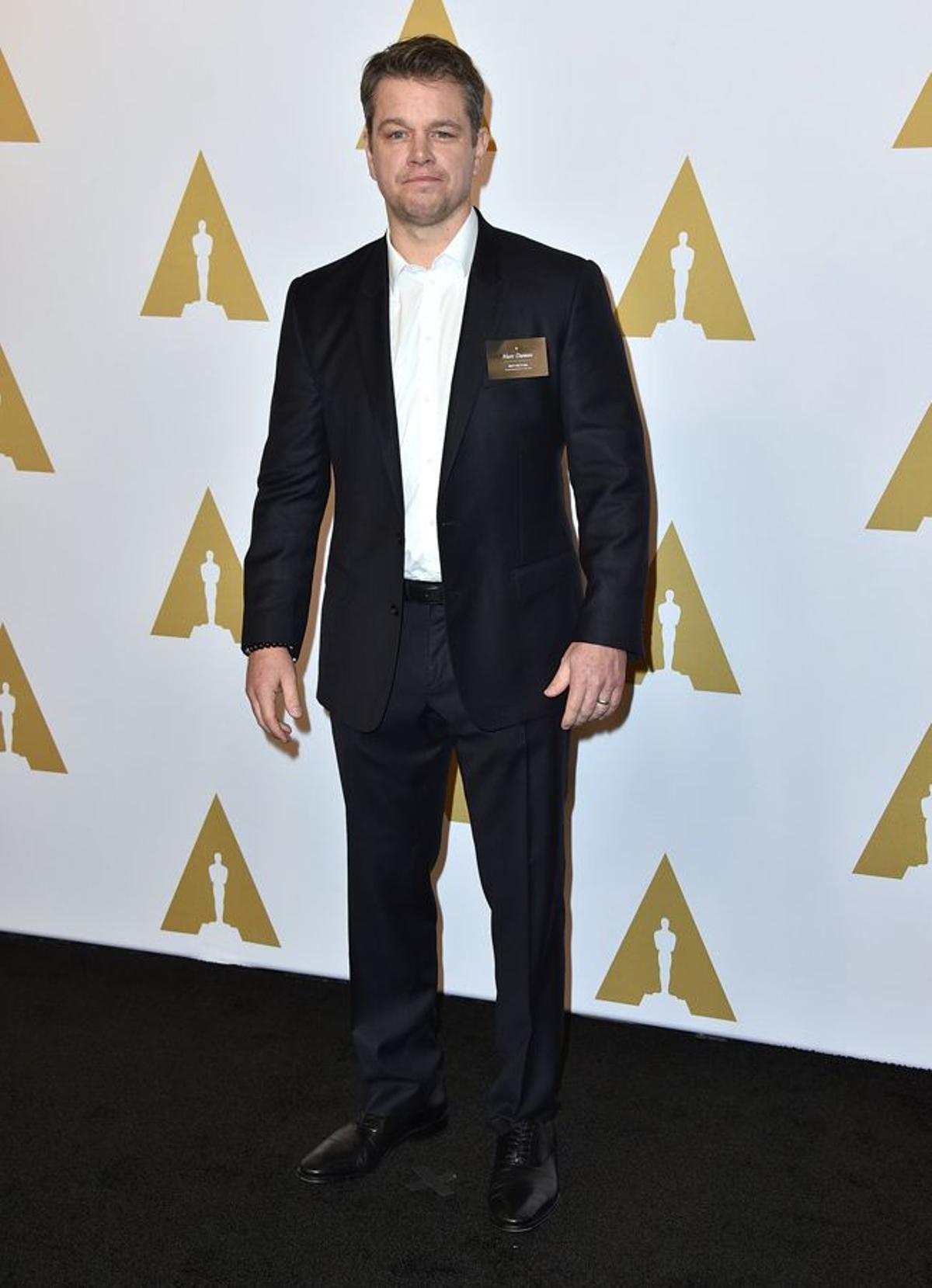 Almuerzo previo a los Oscar: Matt Damon