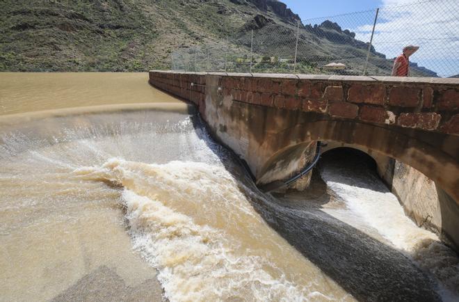 Las imágenes de la borrasca Therese a su paso por Gran Canaria (25/03/26)