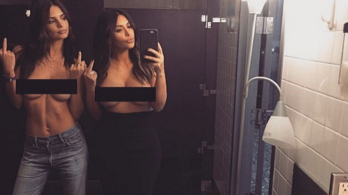 Kim Kardashian, Emily Ratajkowski y la foto del millón de likes - Woman