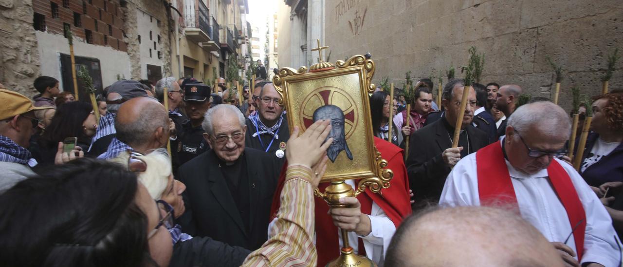 La última romería celebrada de la Santa Faz, en 2019