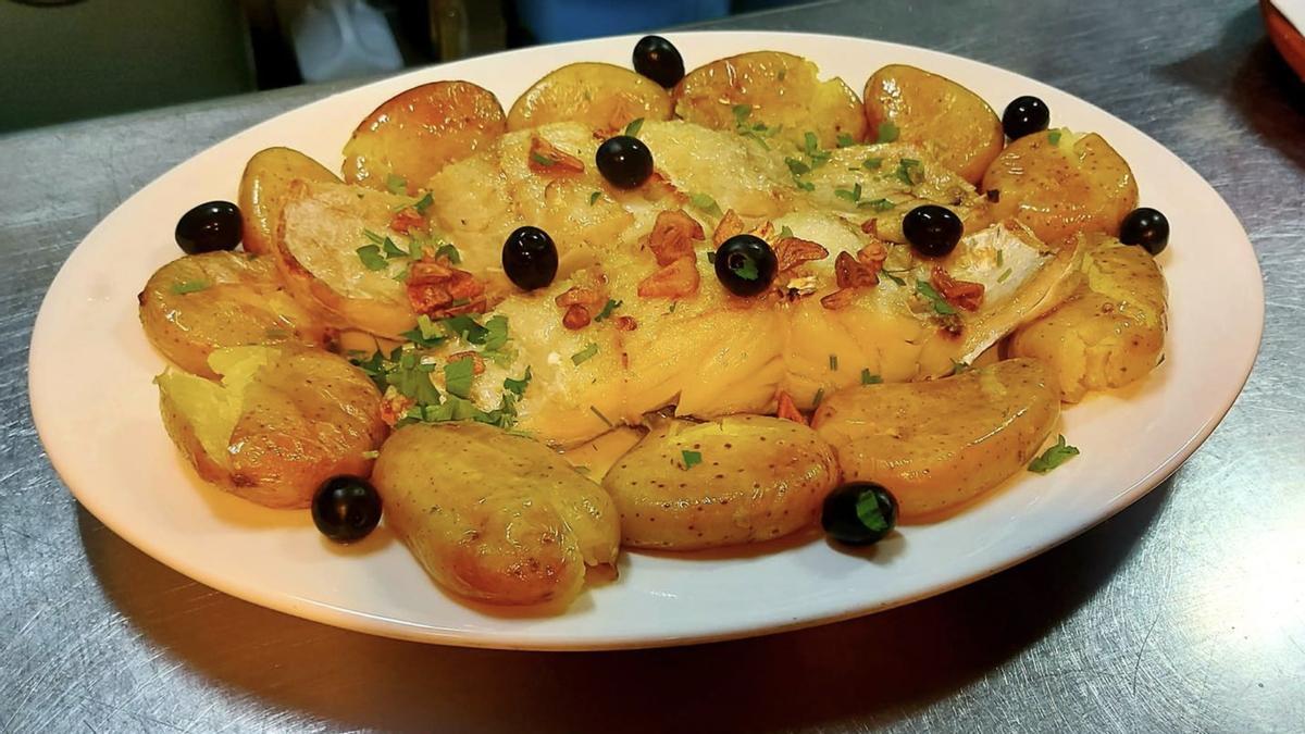 El bacalao de La Portuguesa.