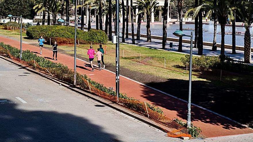 Nuevo tramo abierto en el Jardín del Turia