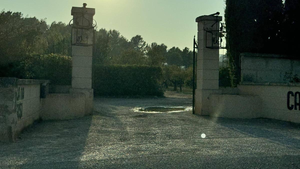 La entrada de la finca de Ca na Susi