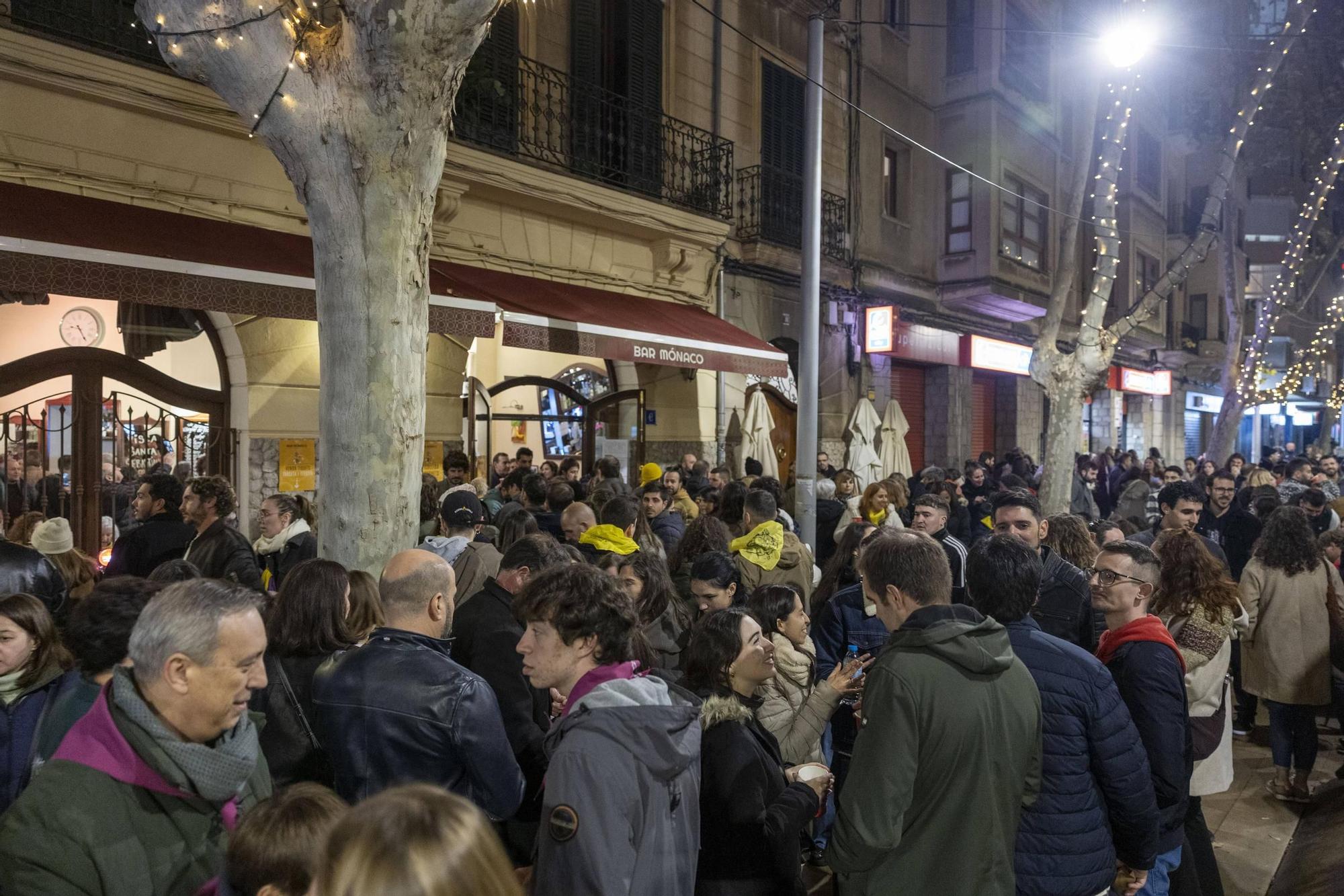 Palma celebra las 'Llonguetades' de Sant Sebastià
