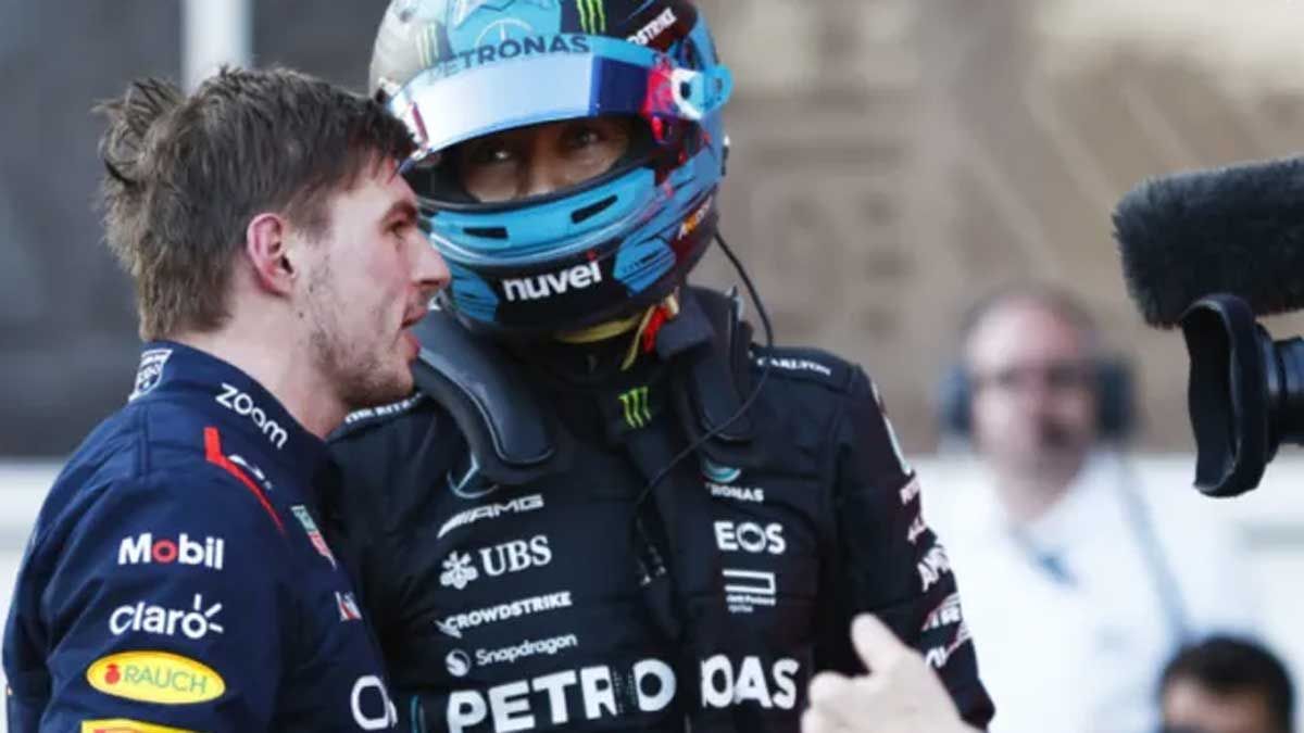 Verstappen ha dejado claro su enfado con Russell