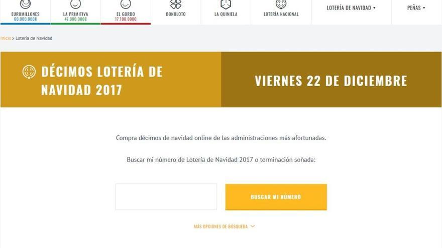 La compra de décimos por internet ha crecido en los últimos años.