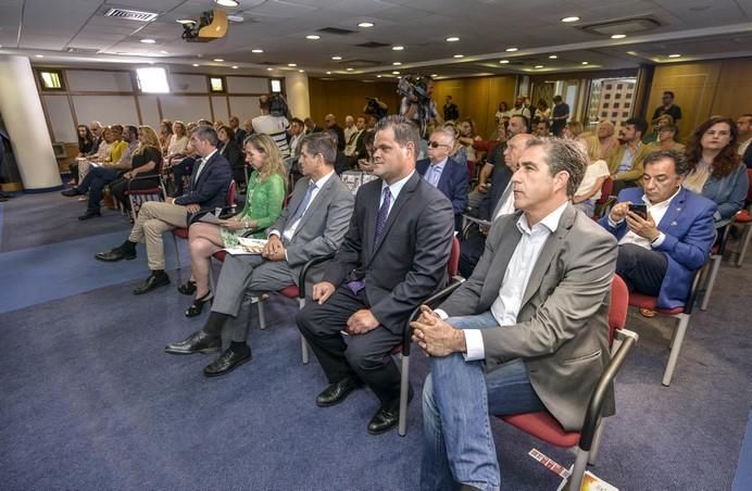 LAS PALMAS DE GRAN CANARIA A 04/07/2017. Acto conmemorativo del X Aniversario de la Fundación Once en Presidencia del Gobierno de Canrias. FOTO: J.PÉREZ CURBELO