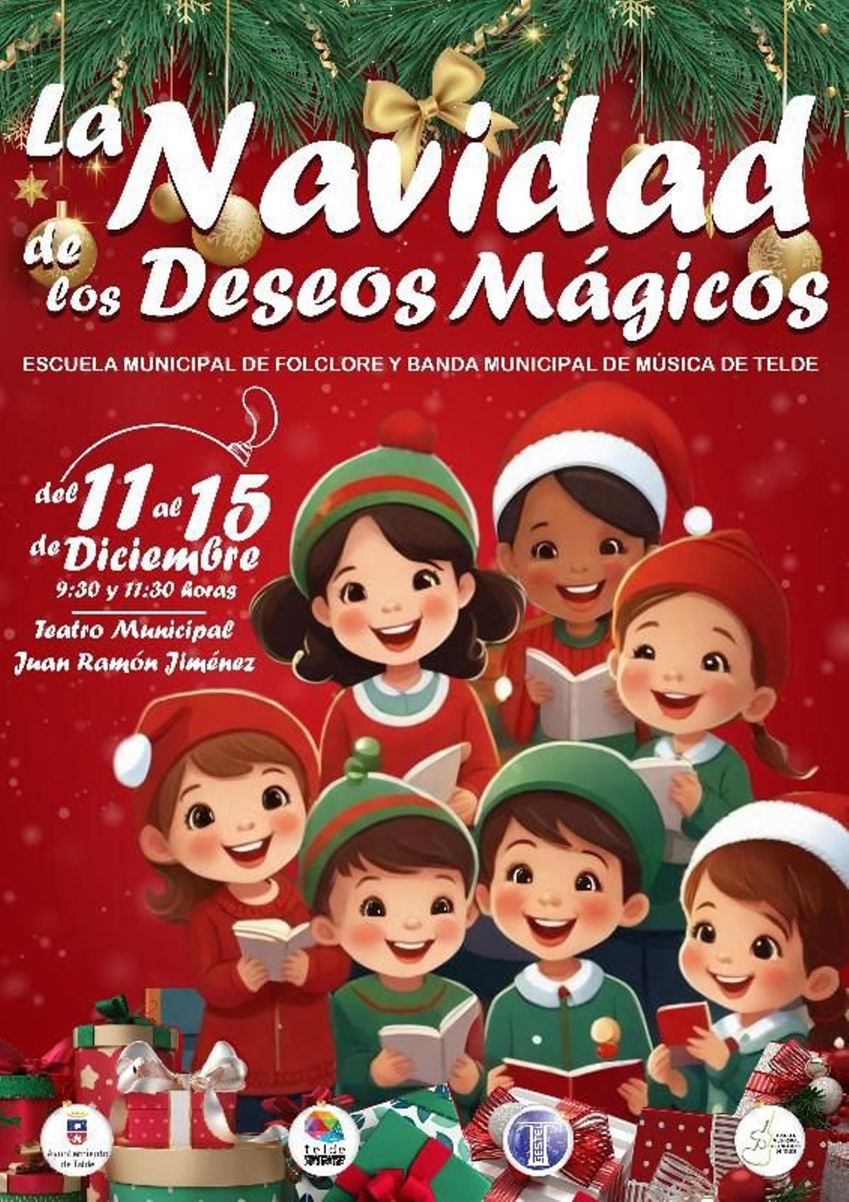 Más de 3.000 alumnos de Telde participarán en ‘La Navidad de los Deseos Mágicos’