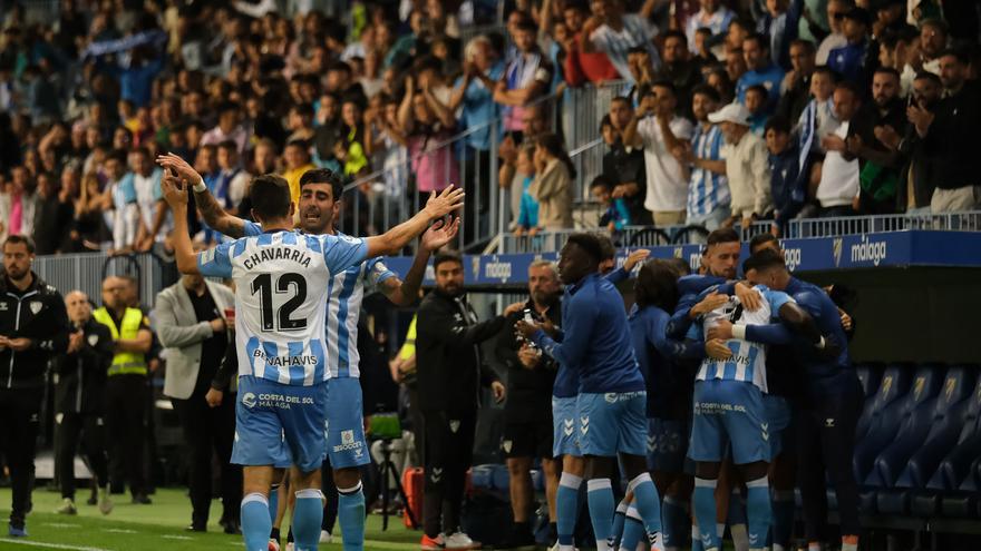 El Málaga CF estira su agonía