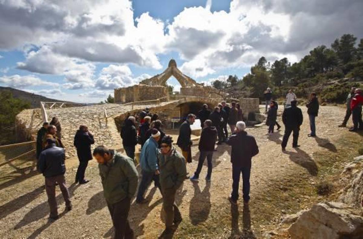 Acaba la rehabilitación de la Cava Gran de Agres en Mariola