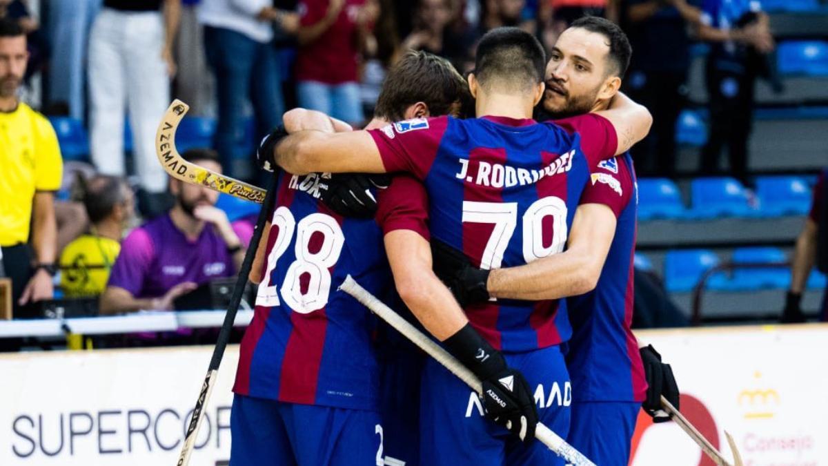 El Barça conquistó la Supercopa con todo merecimiento El Barça conquistó la Supercopa con todo merecimiento