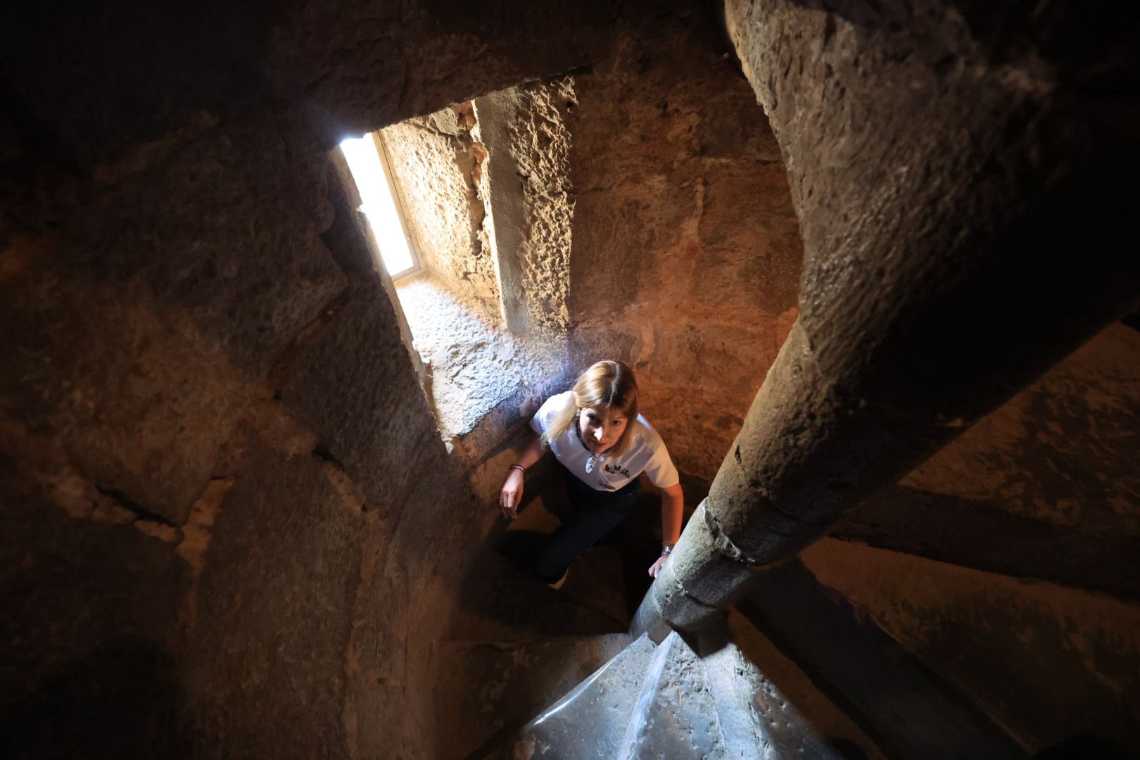 FOTOGALERIA I Les imatges de l'exitosa pujada al campanar de l'arxiprestal de Vila-real