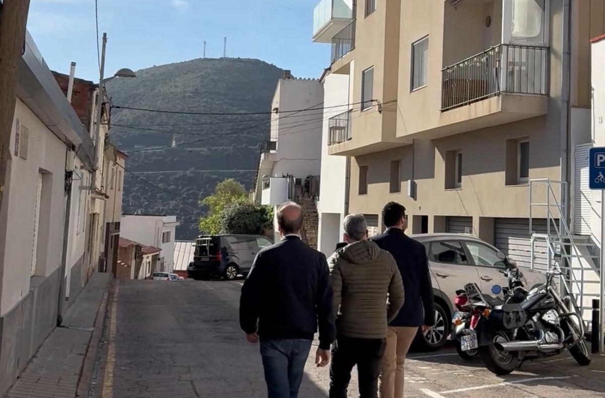 Un dels carrers del barri de la Muntanya.