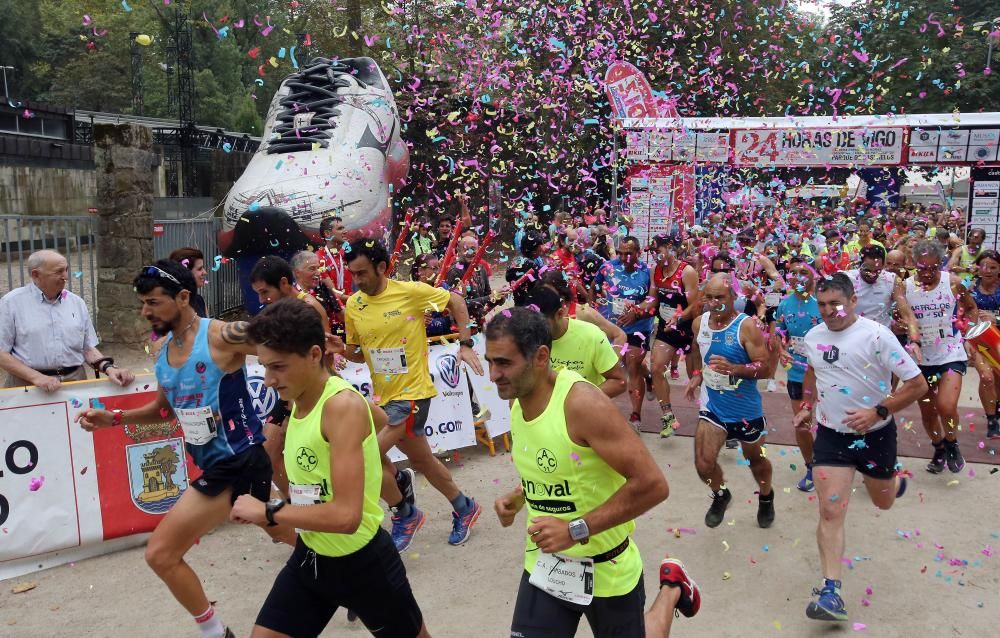 La competición arrancó ayer al mediodía en el parque vigués con 750 competidores