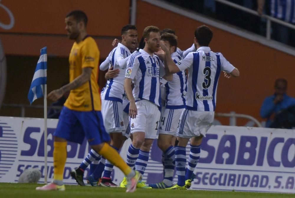 Liga: Real Sociedad - Barcelona