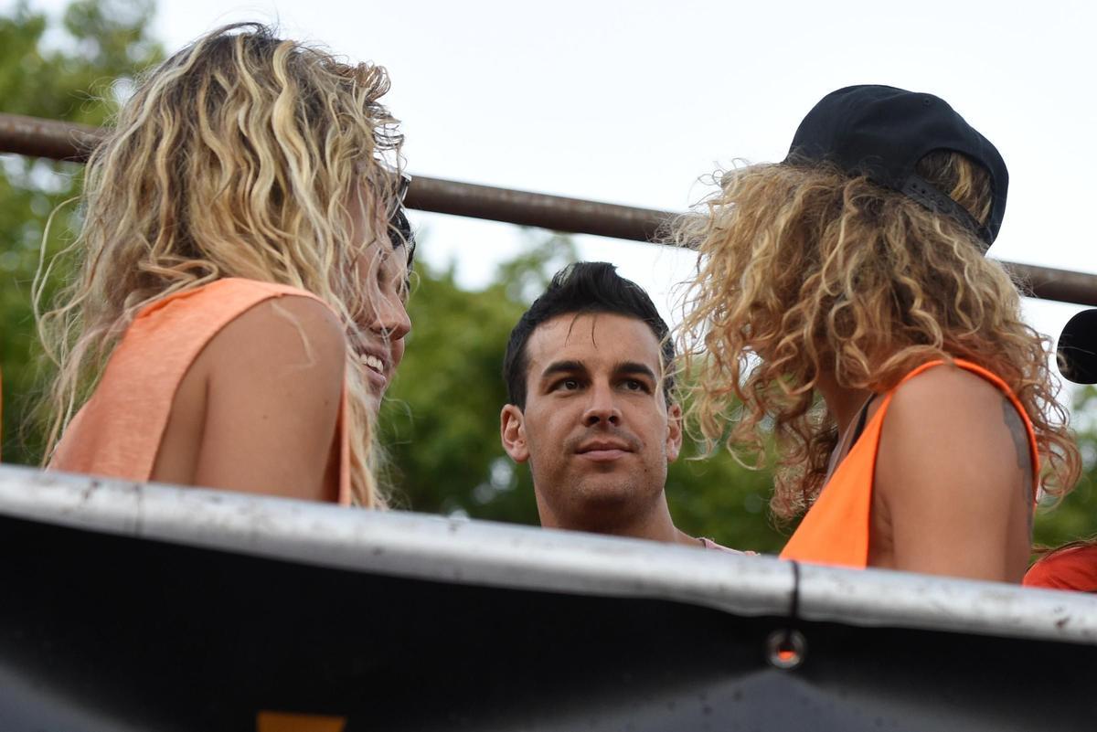 Mario Casas durante el World Pride Madrid 2017