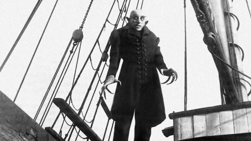 Max Schrek, en un fotograma de la película «Nosferatu».