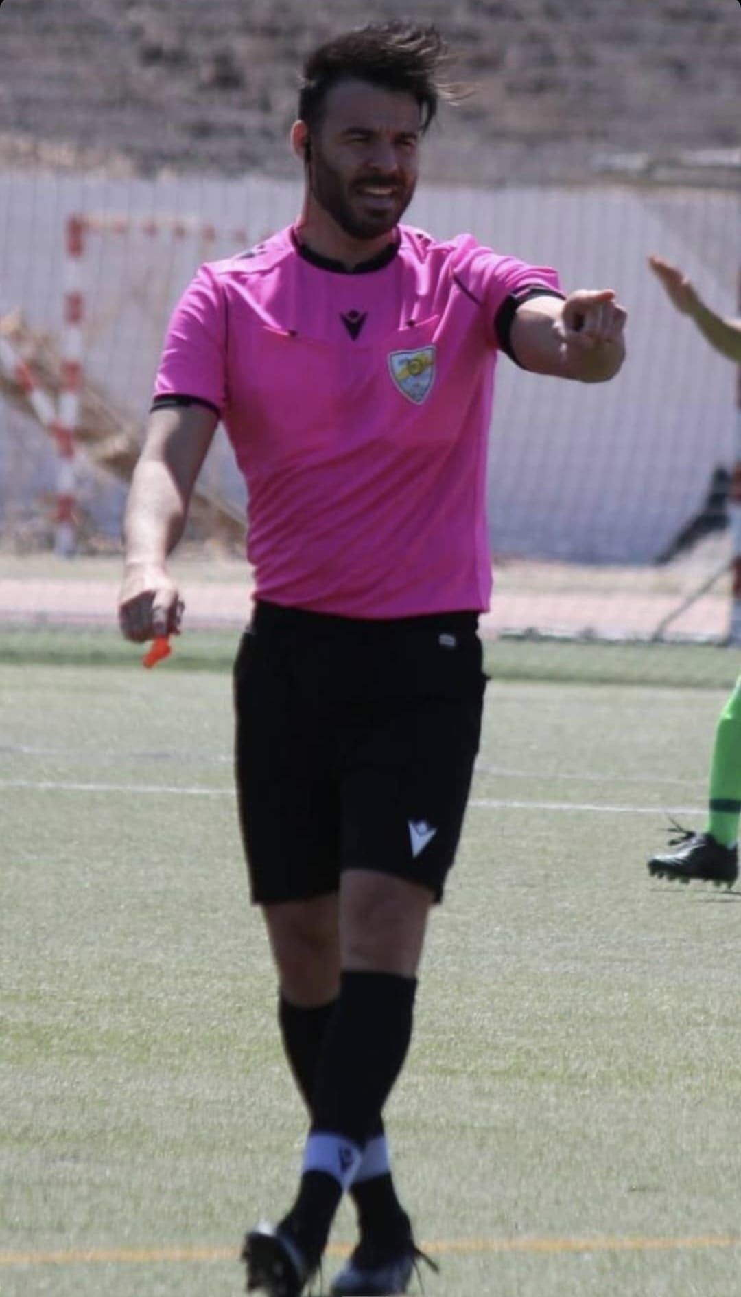 Domingo Sosa Gómez, árbitro de Tercera División