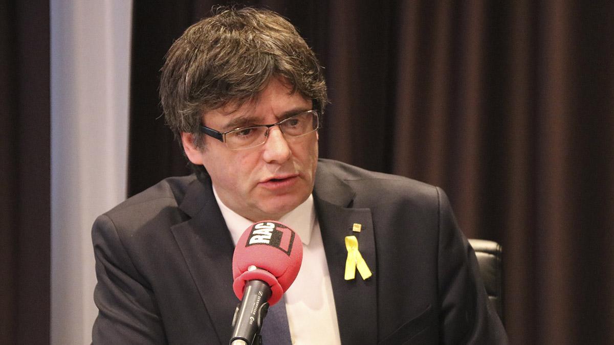 Puigdemont: Vull tornar a ser president