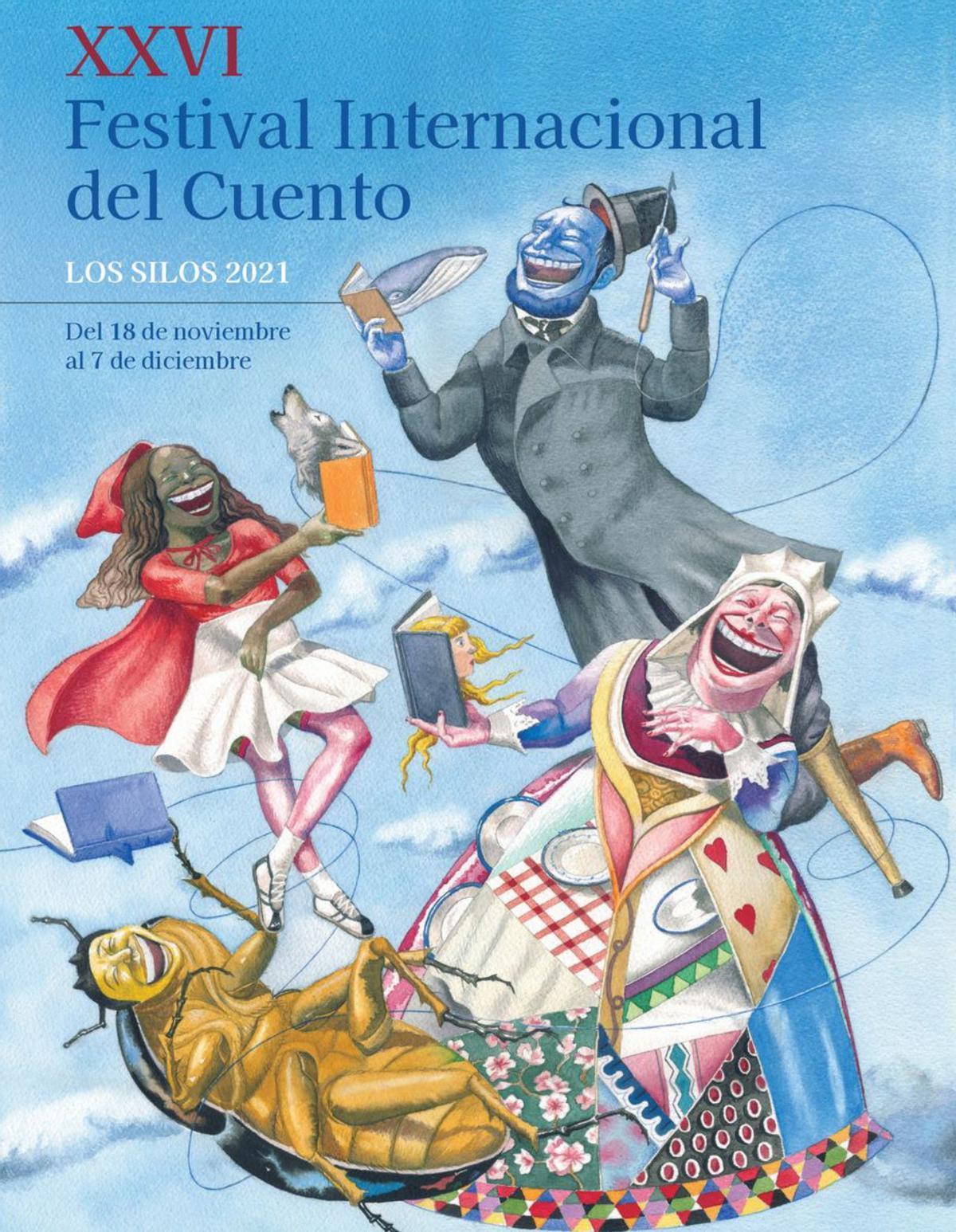 El cartel del certamen literario de Los Silos. | | EL DÍA
