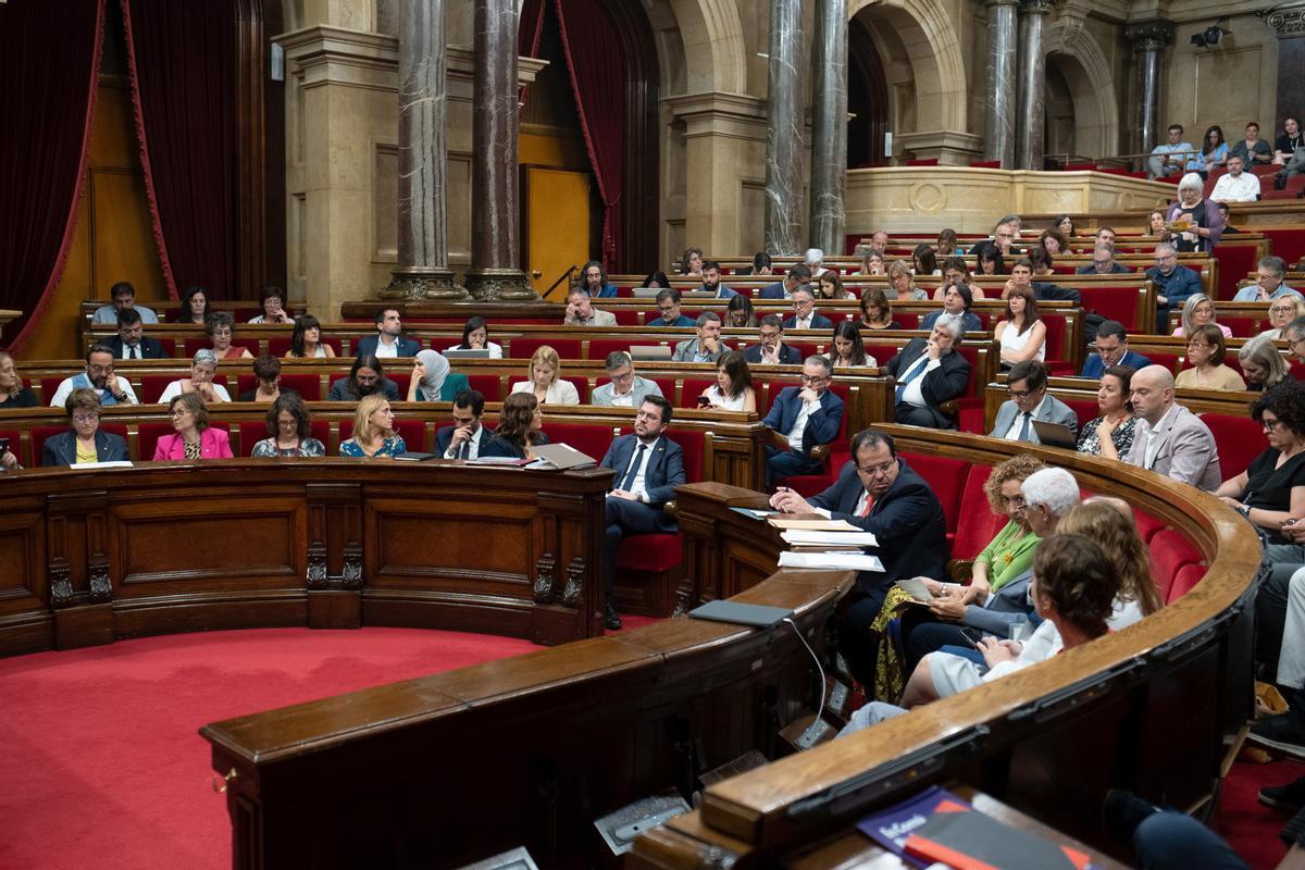 Sesión del Parlament de Catalunya Sesión del Parlament de Catalunya