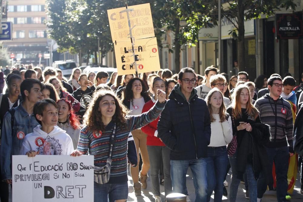 Segona vaga contra les revàlides a Girona