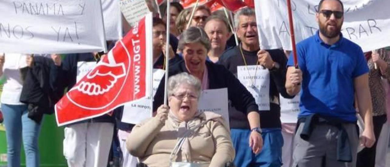 Trabajadores de limpieza de la residencia de Borriana anuncian una huelga indefinida