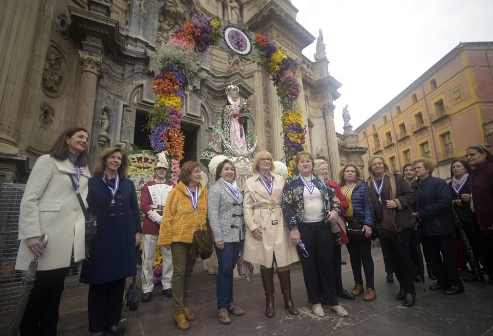 Ofrenda floral a la Morenica