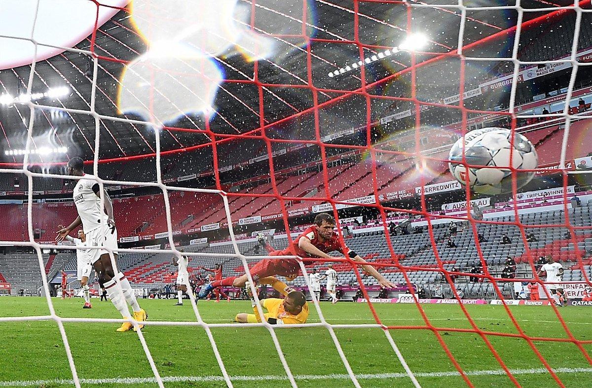 Las imágenes más espectaculares de la victoria del Bayern de Munich Las imágenes más espectaculares de la victoria del Bayern de Munich