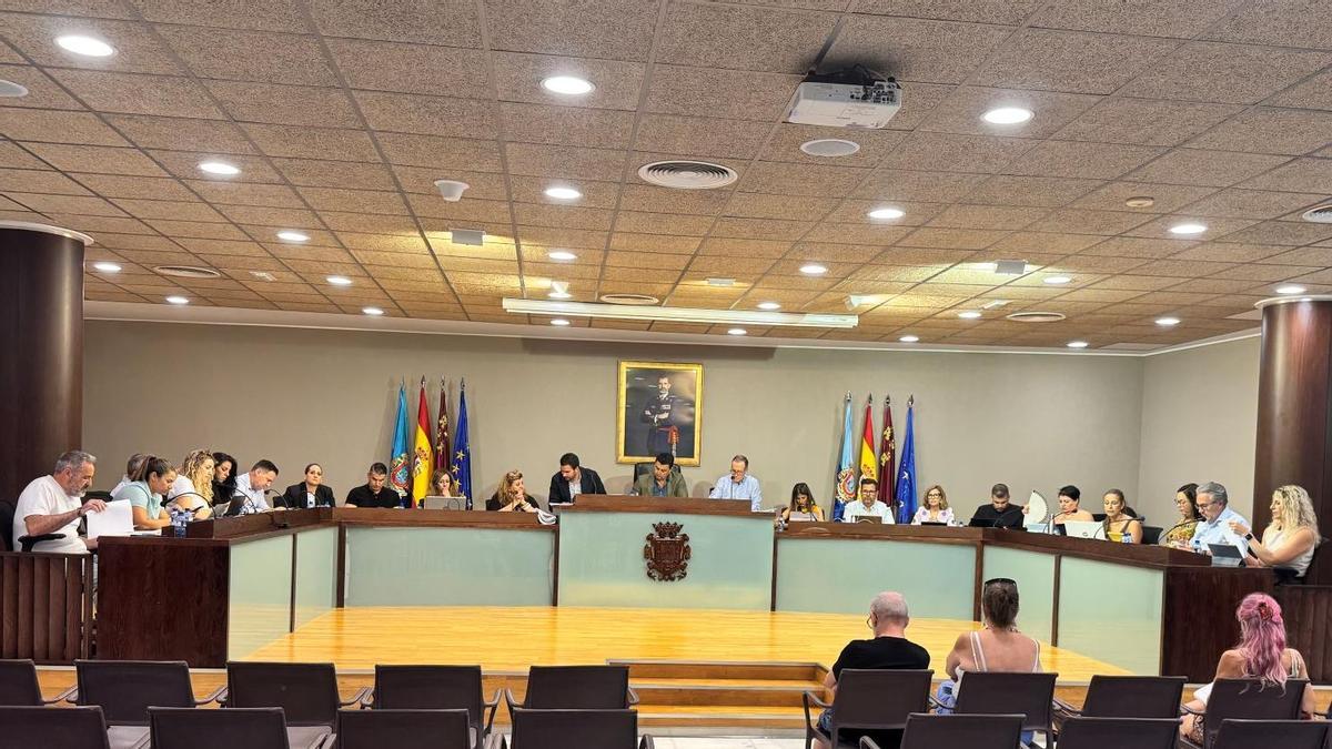 Pleno de San Javier.